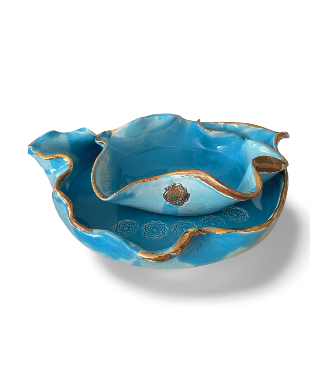 Lotus Plate Set of 2
