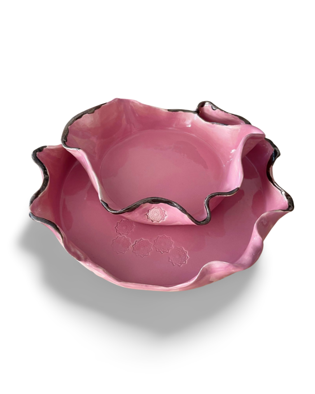 Lotus Plate Set of 2