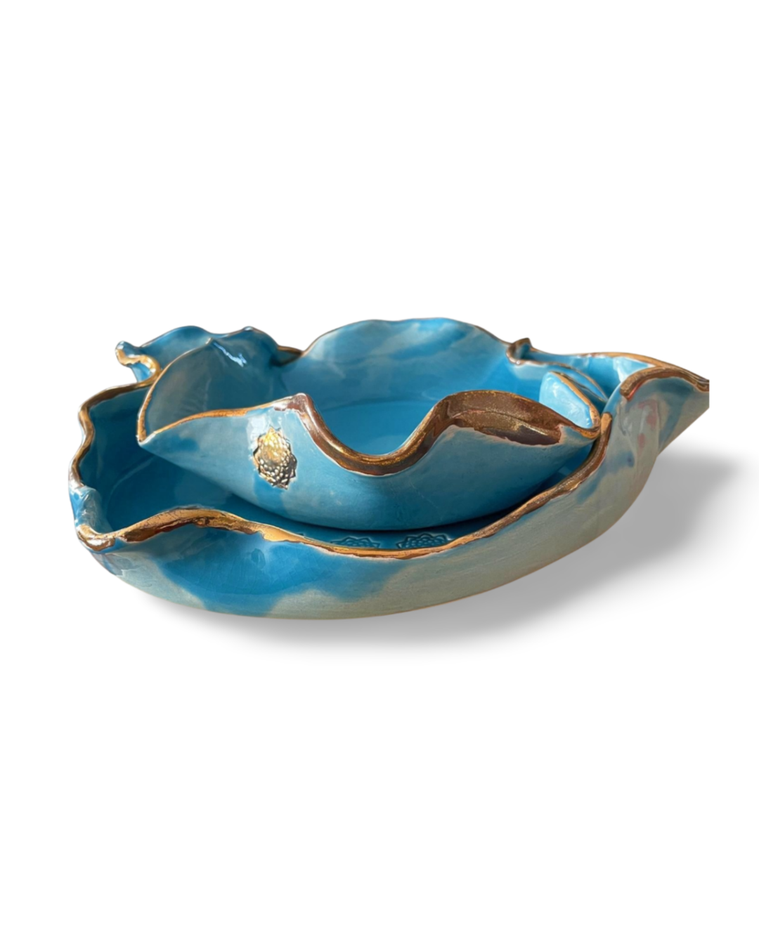 Lotus Plate Set of 2