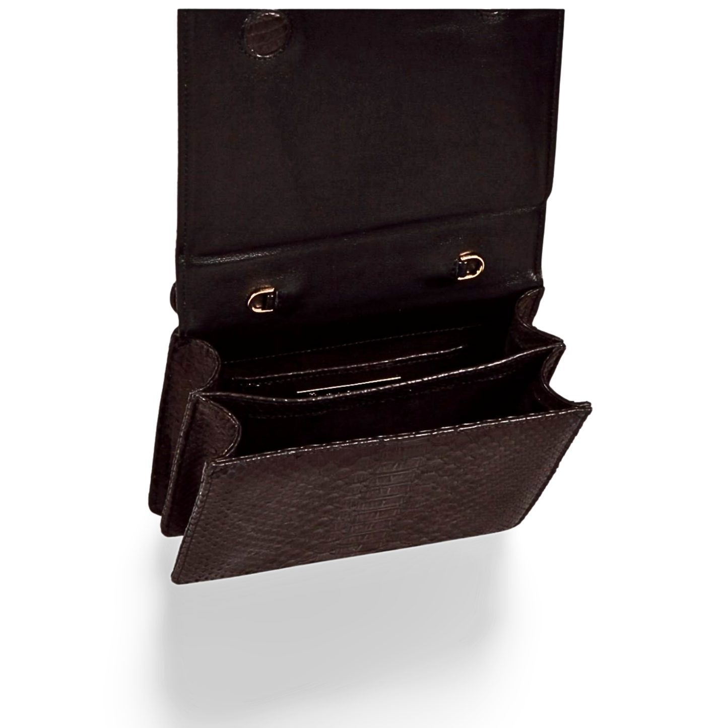 Annapolis Italian Python Leather Handbag