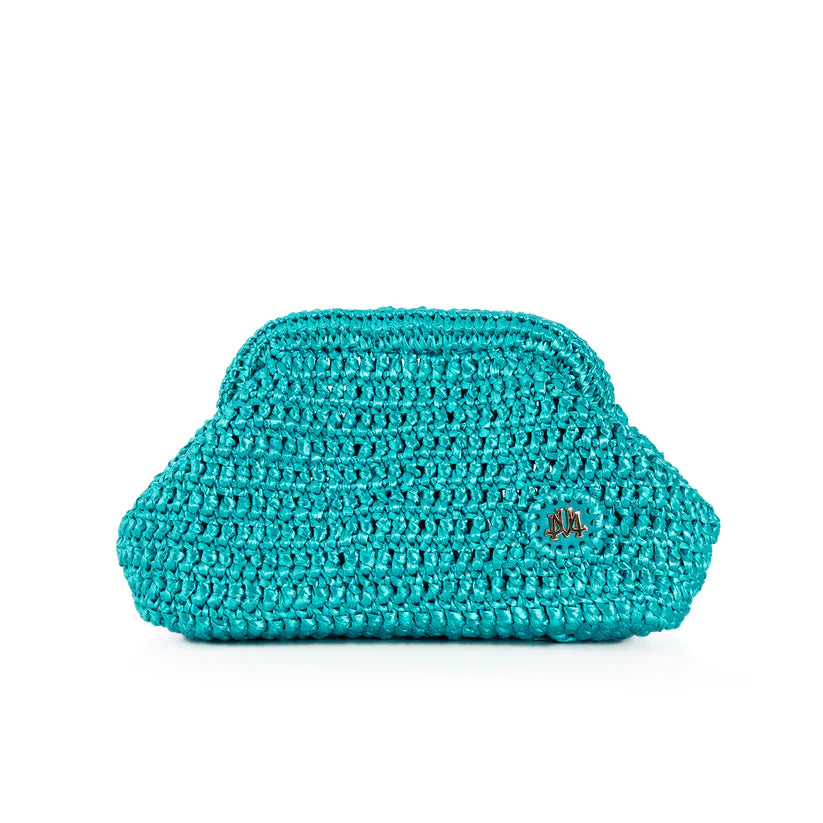 Camille In Verdigris Raffia