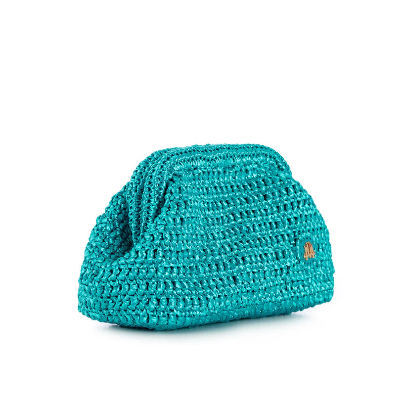 Camille In Verdigris Raffia