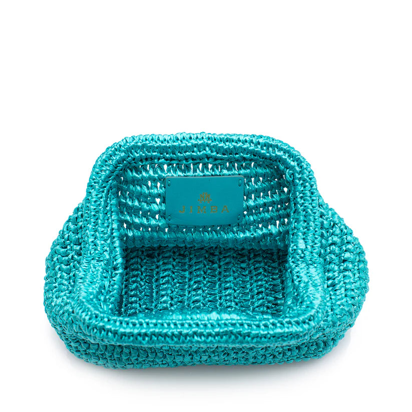 Camille In Verdigris Raffia