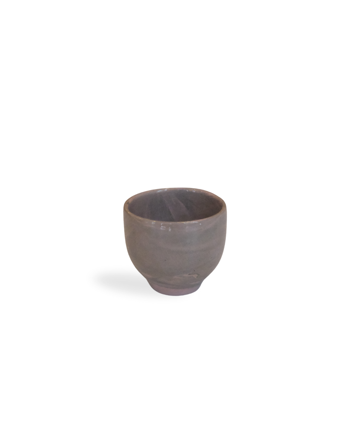 Claynest Handmade Beige Ceramic Shot Cup