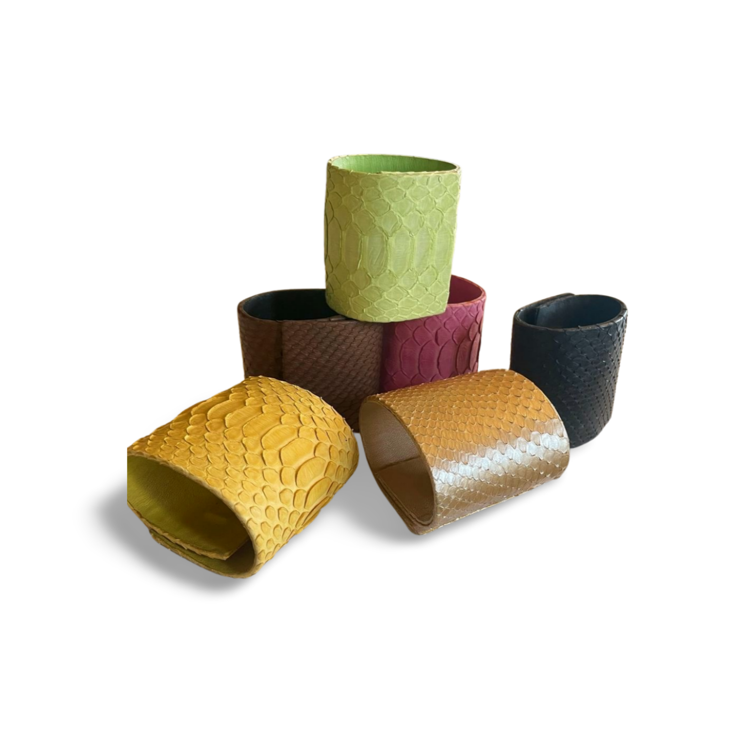 Epheia Python Leather Bracelet