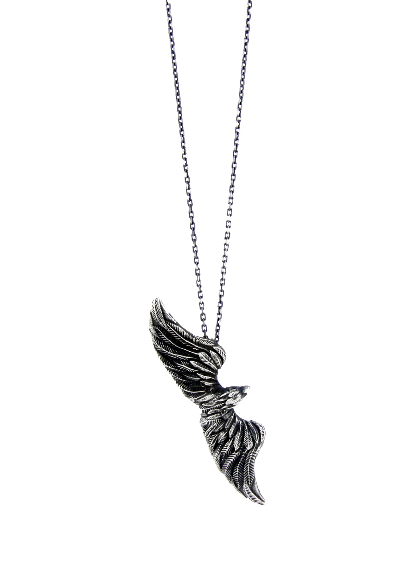Flying Eagle Erkek Gümüş Kolye