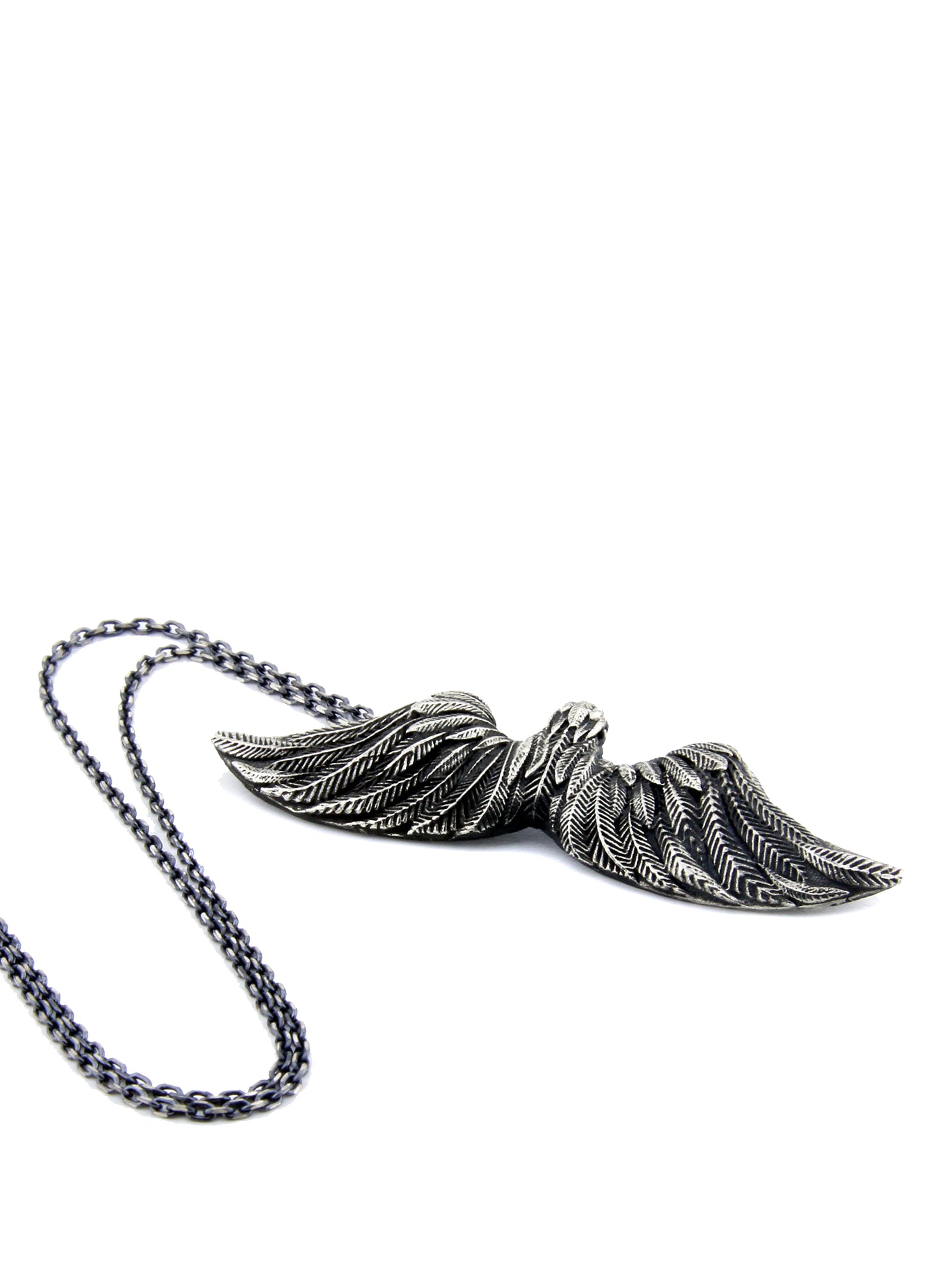 Flying Eagle Erkek Gümüş Kolye