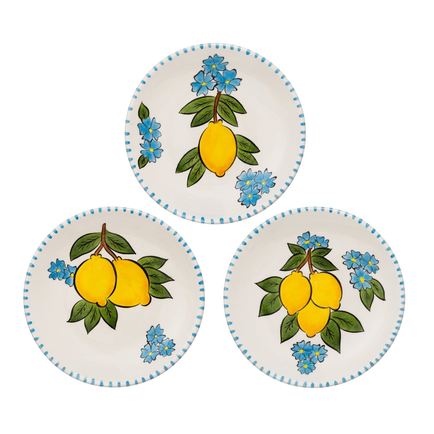 18 cm Tatlı Tabağı 3’lü Set