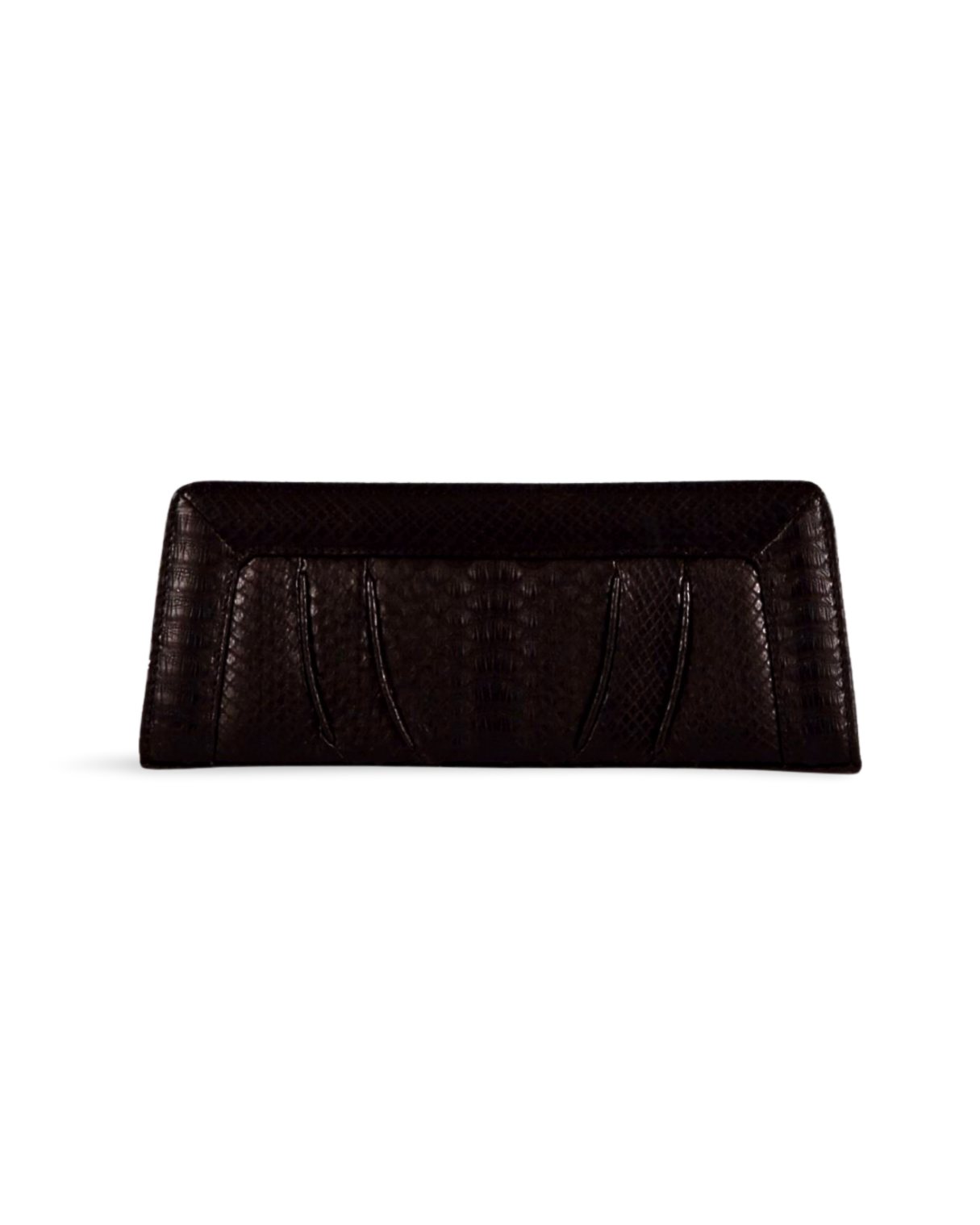 Malibu Italian Python Clutch