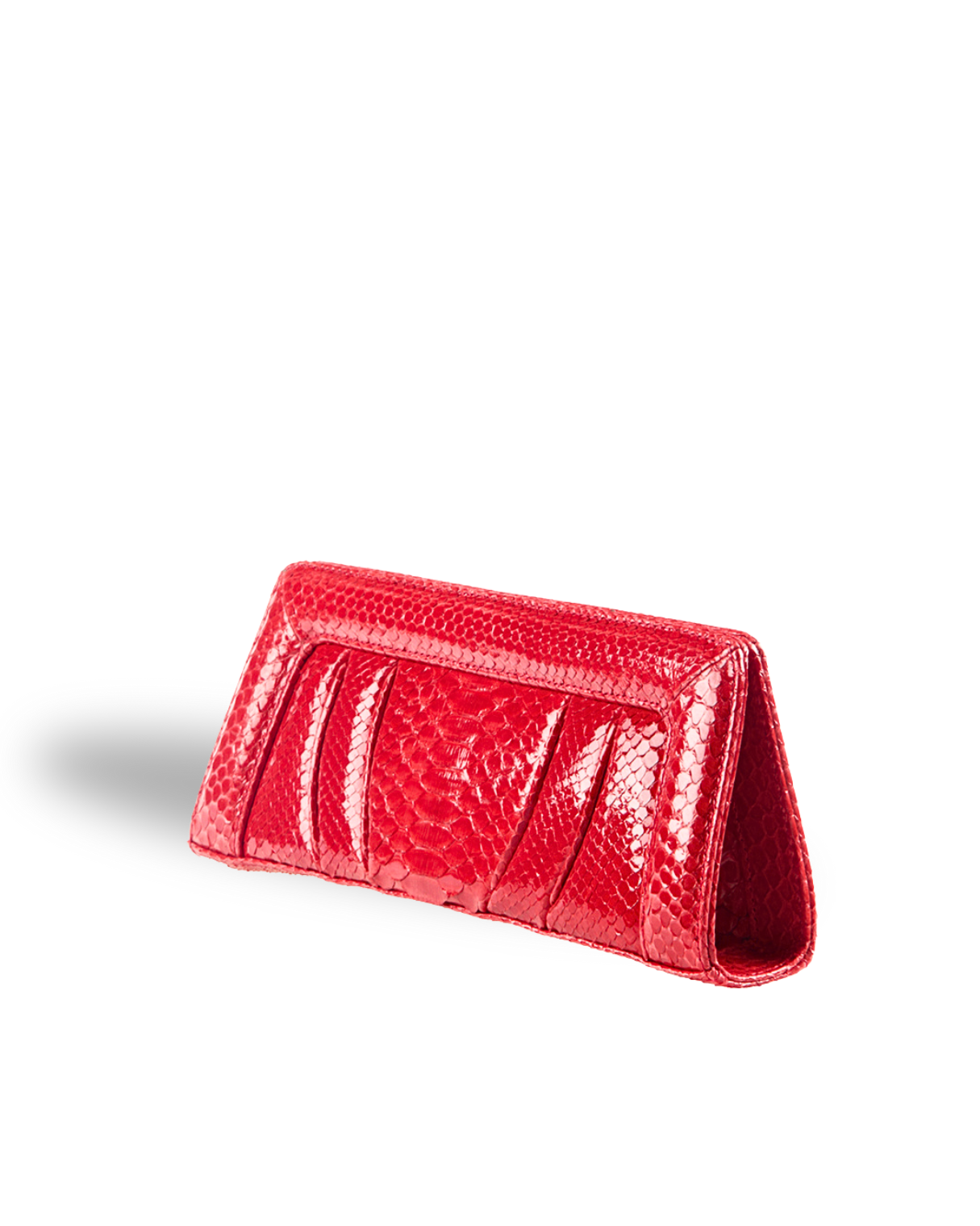 Malibu Italian Python Clutch
