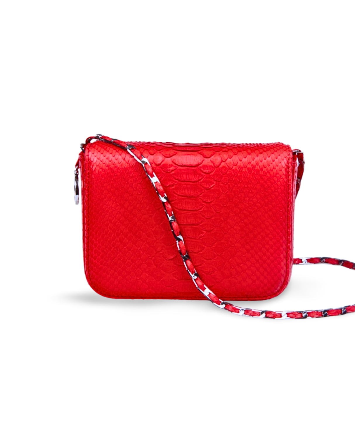 Downing Italian Python Leather Handbag