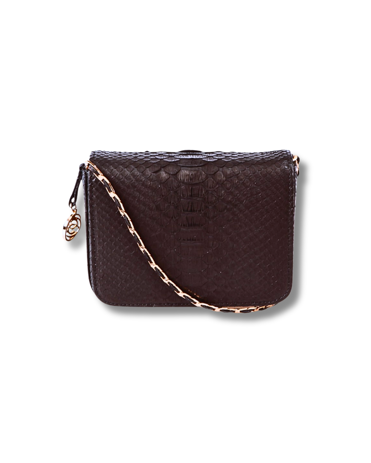 Downing Italian Python Leather Handbag