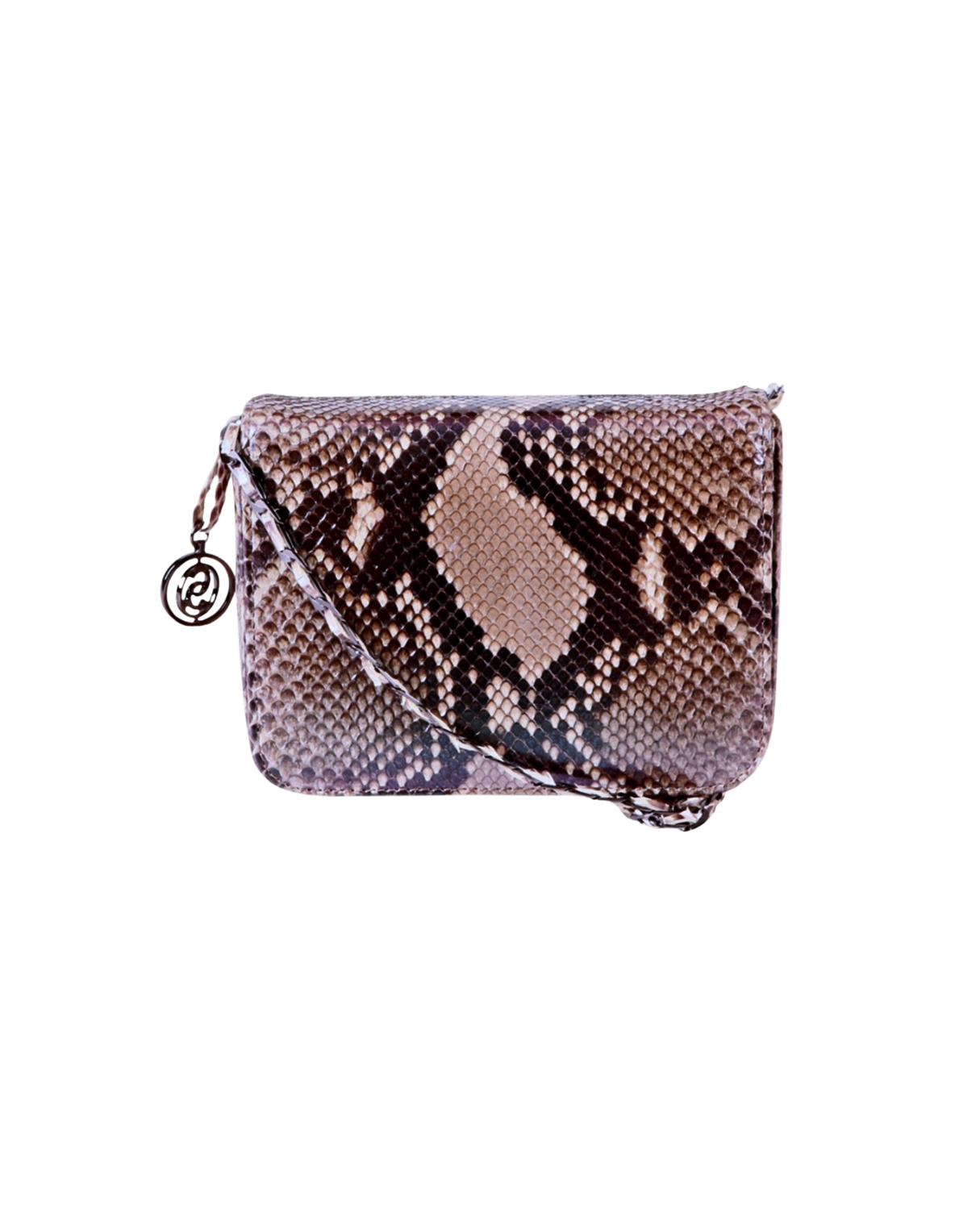 Downing Italian Python Leather Handbag