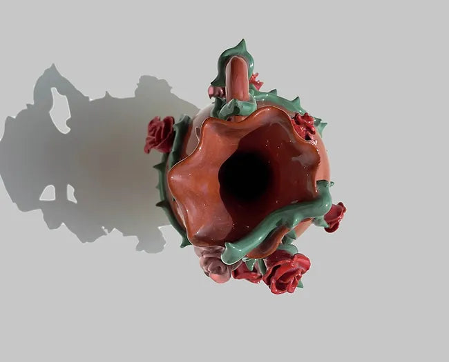 Roses + Tangles Vase No. II