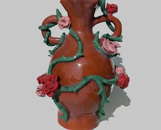 Roses + Tangles Vase No. II