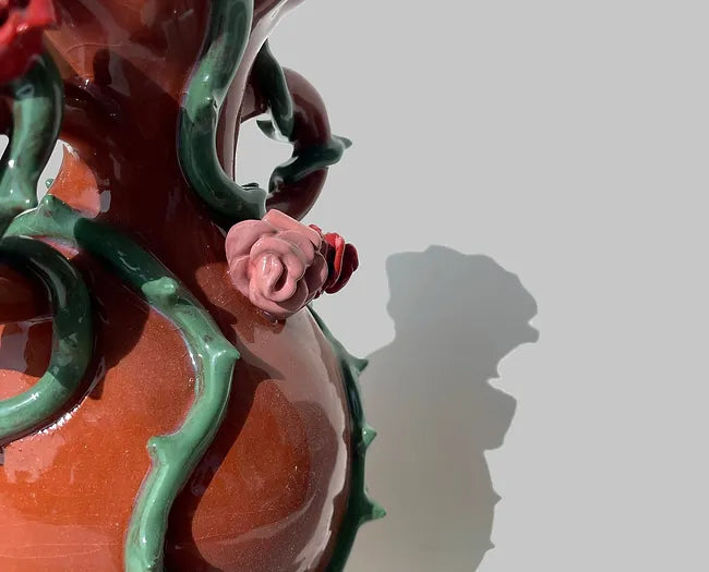 Roses + Tangles Vase No. II