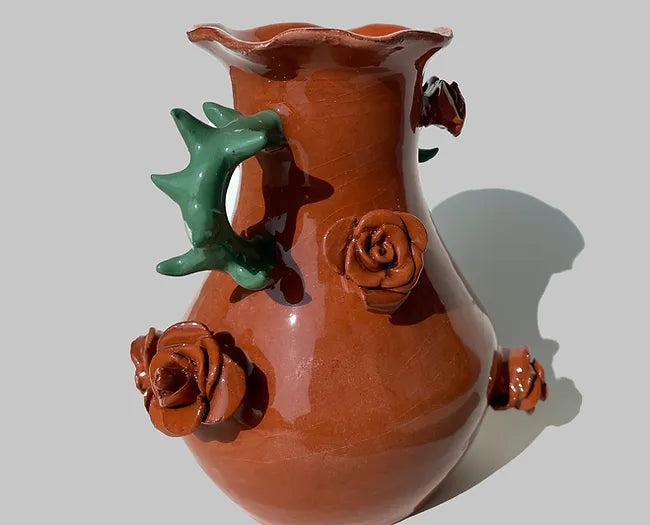 Roses + Tangles Vase No. IV