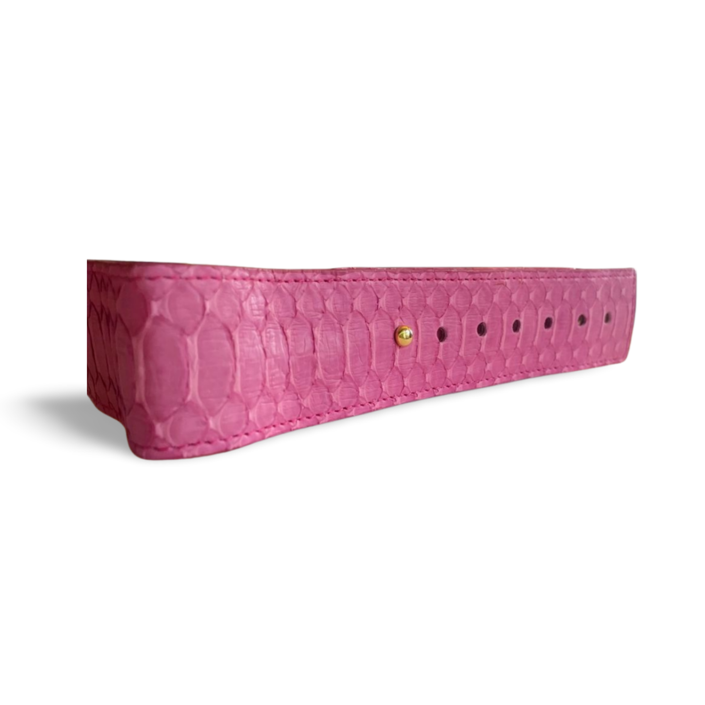 Roxan. Belt with Italian Python Leather