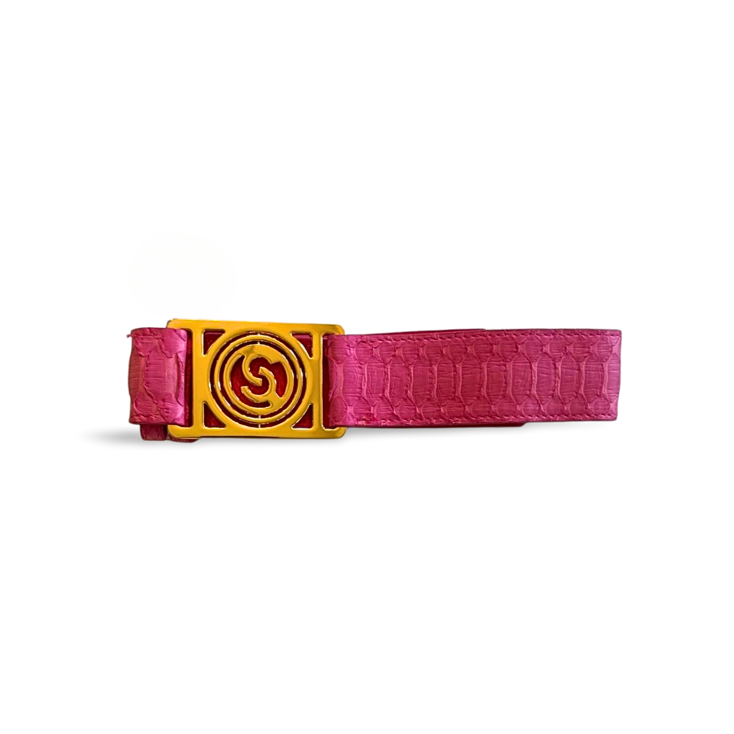 Roxan. Belt with Italian Python Leather