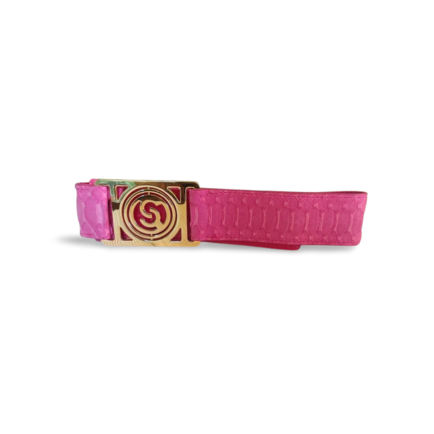 Roxan. Belt with Italian Python Leather
