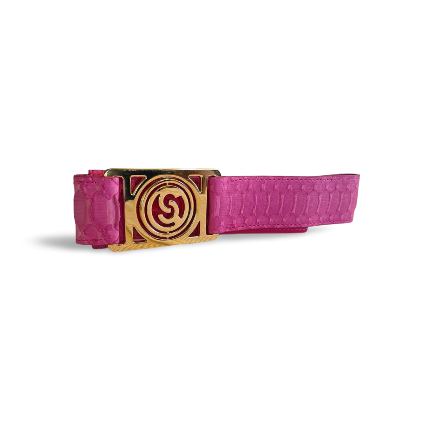 Roxan. Belt with Italian Python Leather