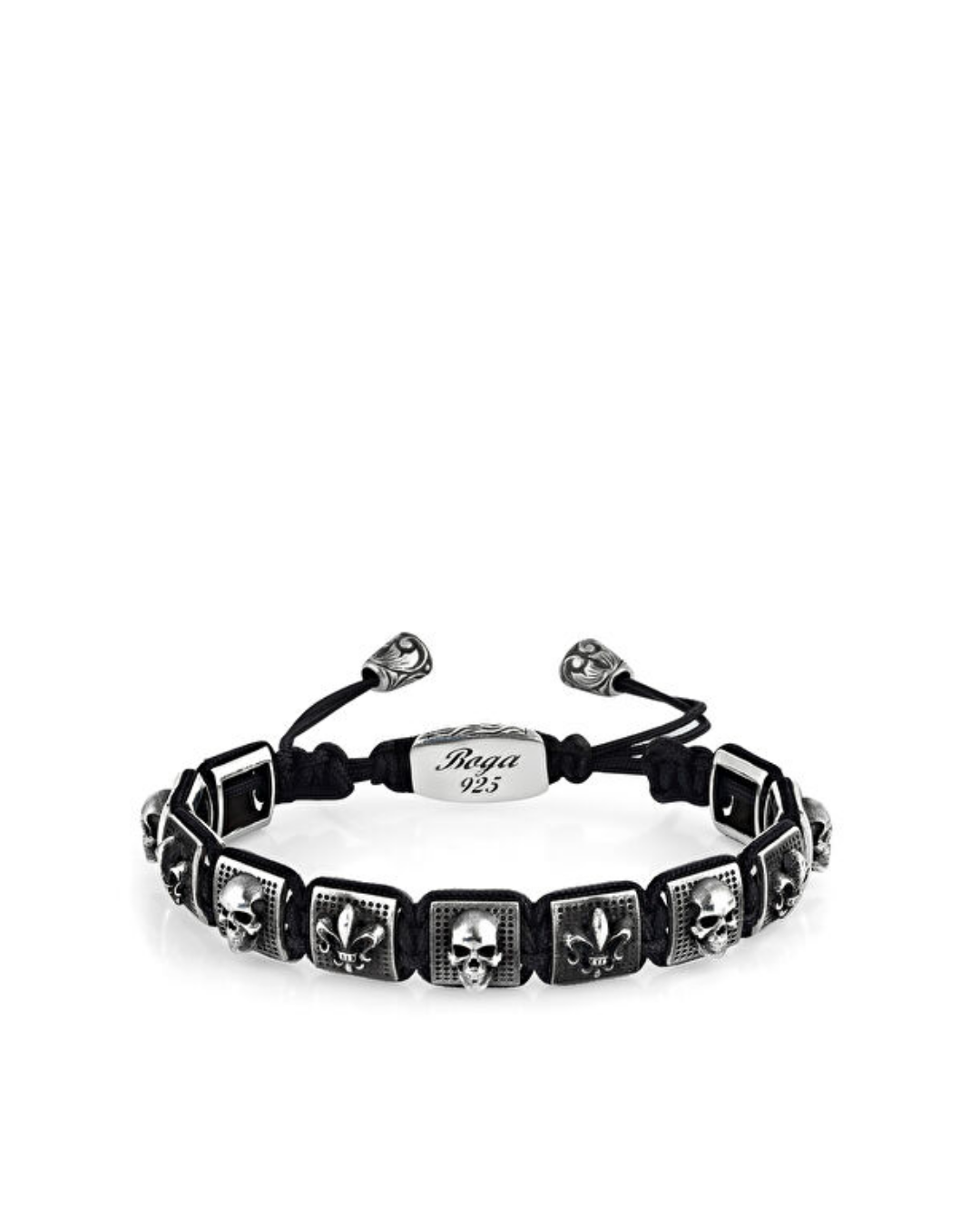 Skull Erkek Gümüş Bileklik
