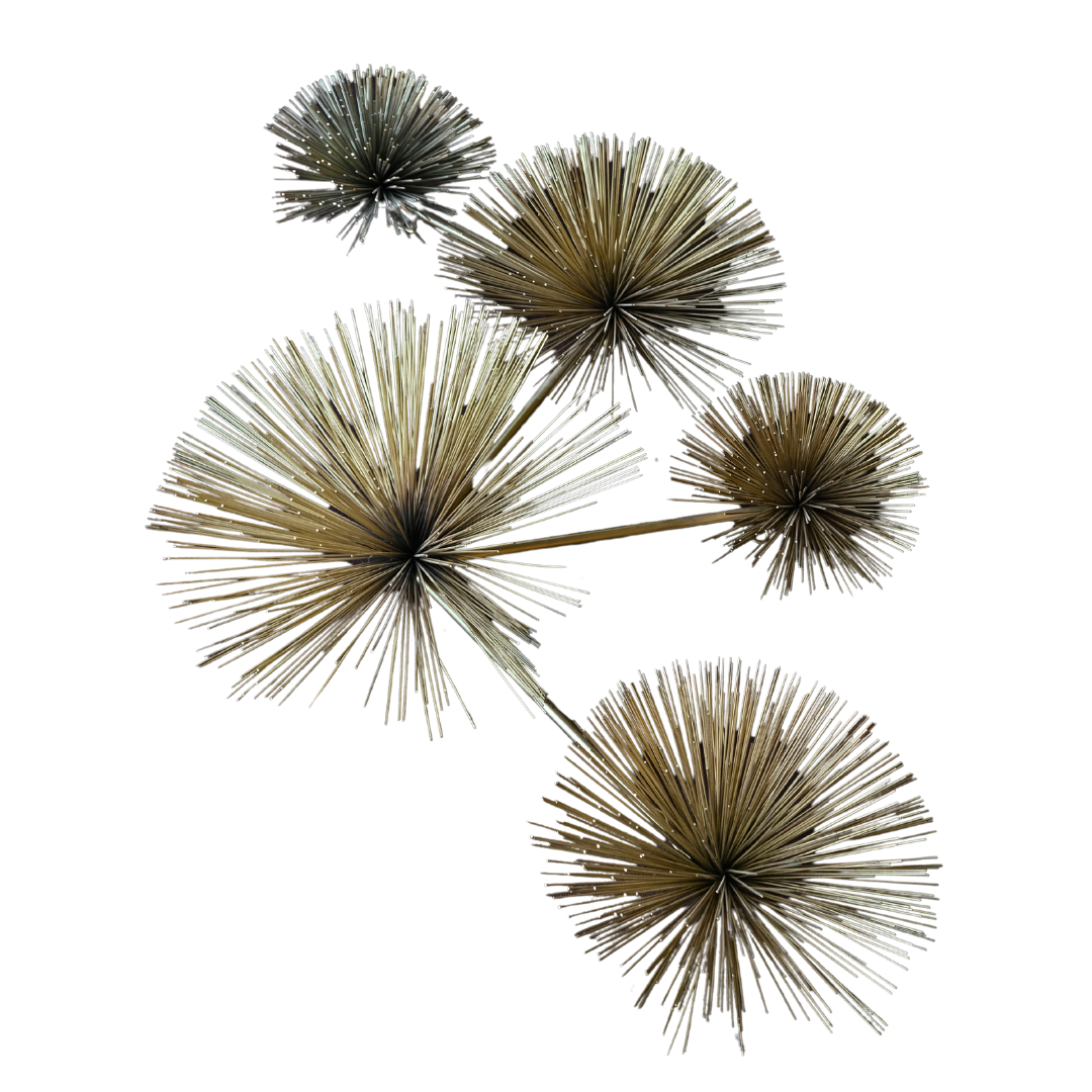 Urchin- Brass Wall Decor