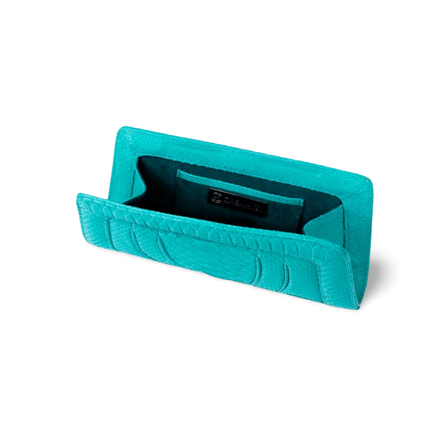 Malibu Italian Python Clutch