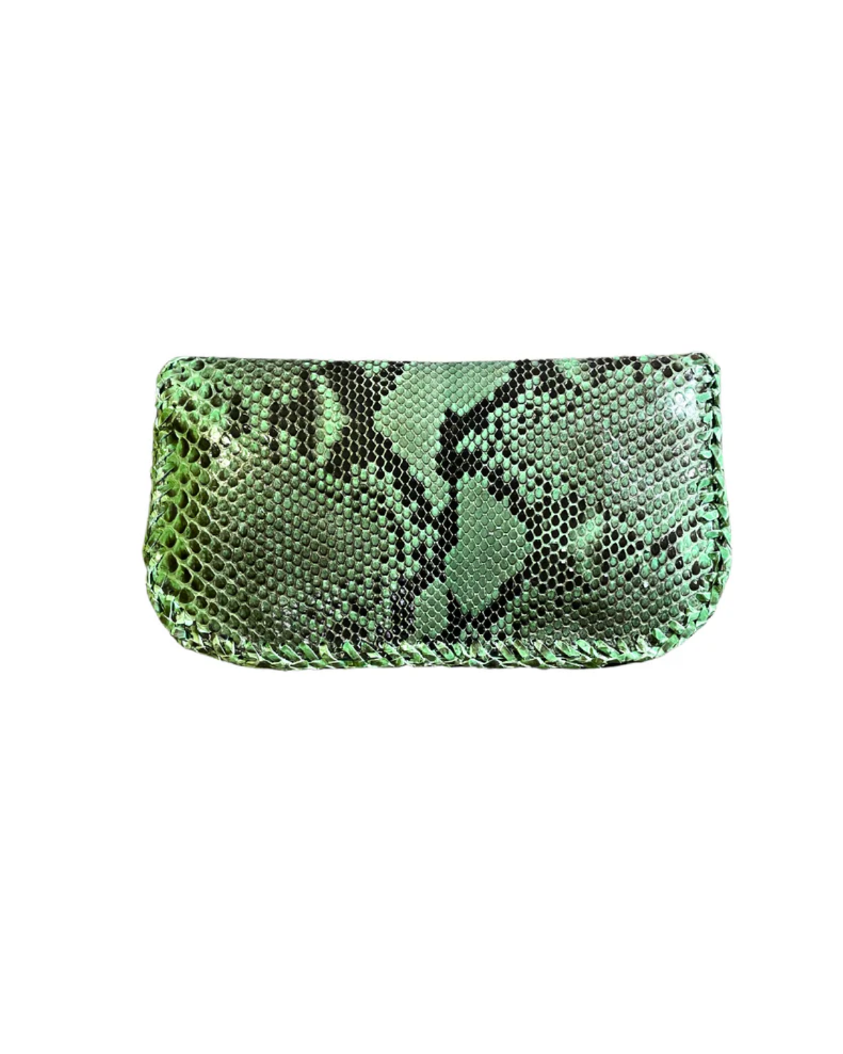 Milano Italian Python Clutch
