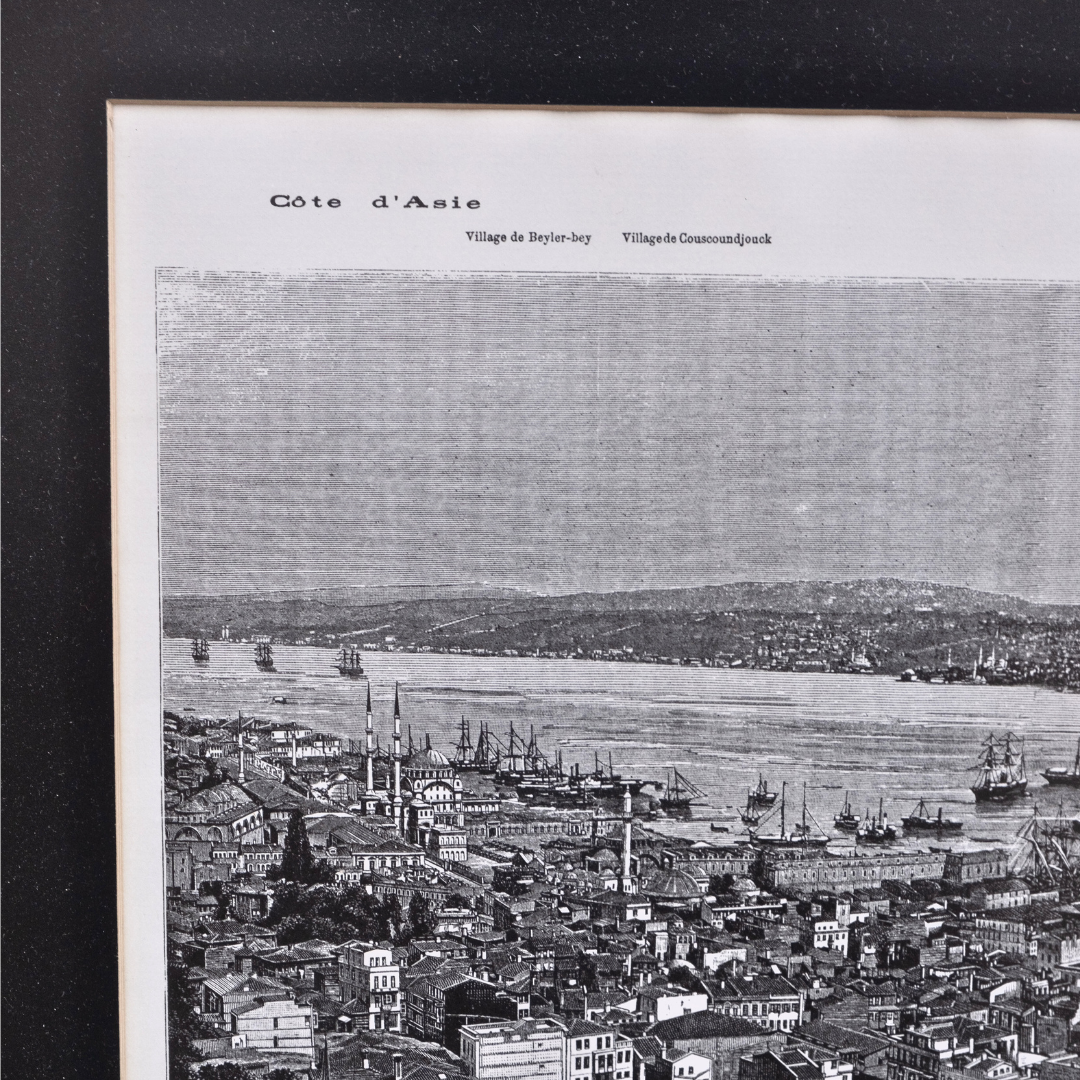 Antika 1876 Panorama de Constantinople