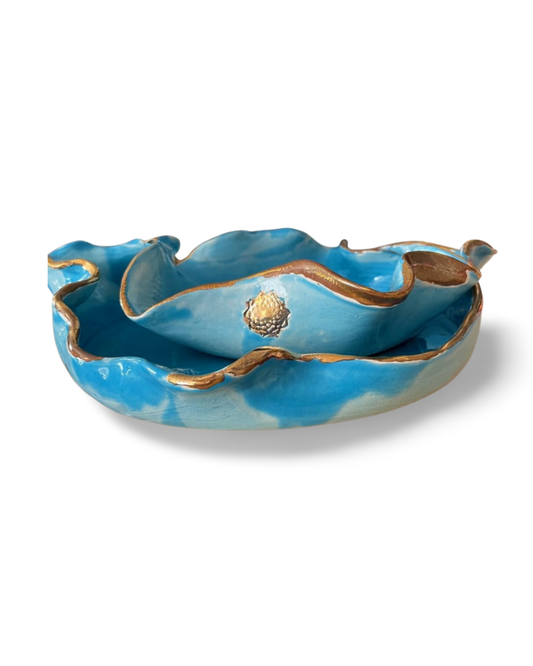 Lotus Plate Set of 2