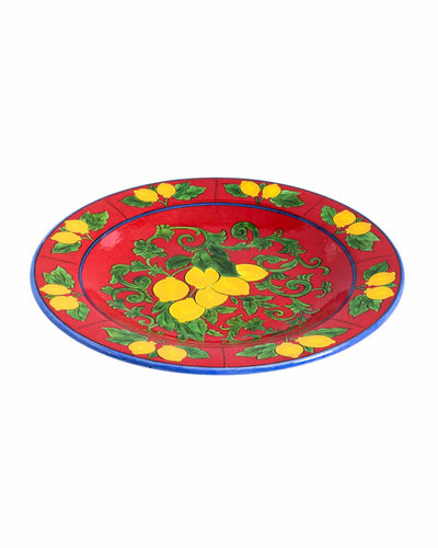 Red Maxi Size Salad Bowl