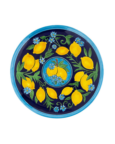 Ceramic Blue Dinner Plate