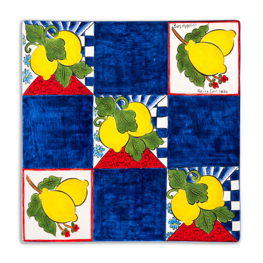 Brava Lemon Tile Peynir Tabağı