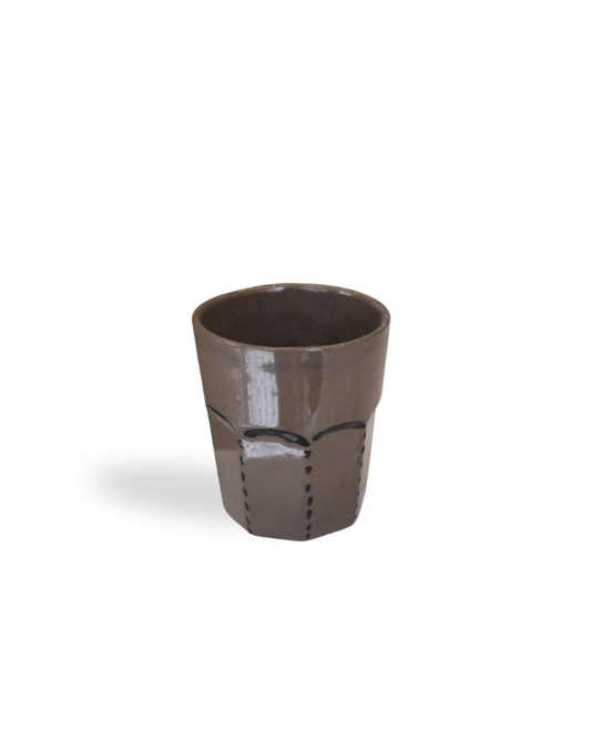 Brickburn Handmade Clay Ceramic Shot Cup