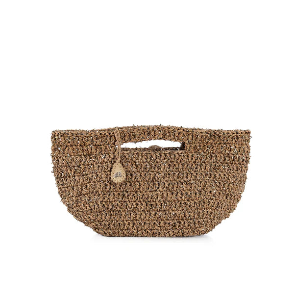 Capri In Natural Basket Tote