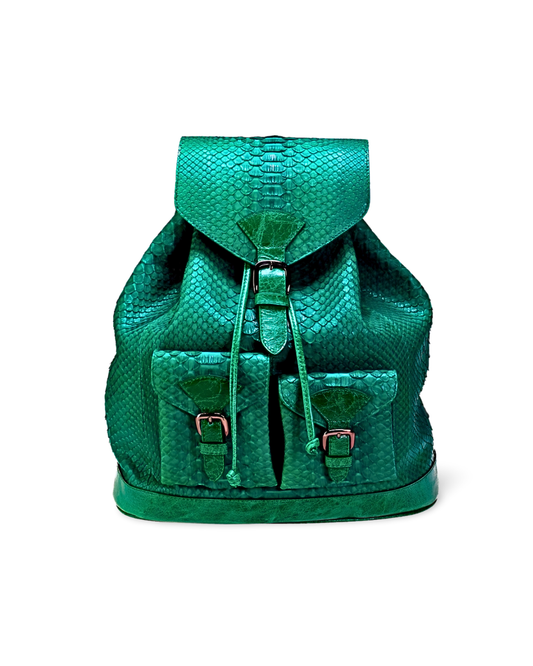 Genève Italian Python Leather Handbag
