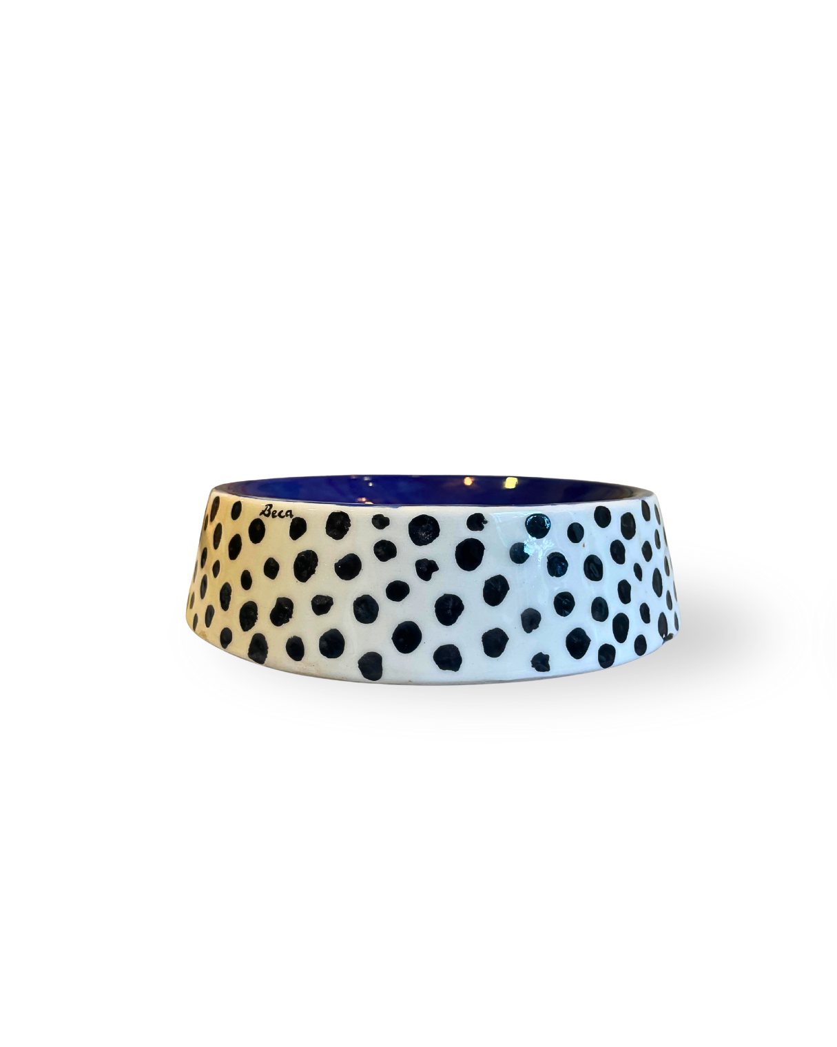 Indigo Pawfect Sky Ceramic Dog Bowl