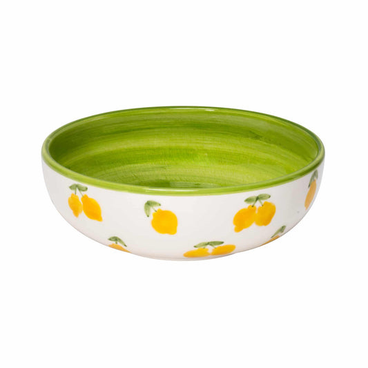 Lemon Splash Ceramic Midi Salata Kasesi (18 cm)