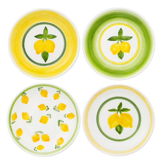 Lemon Splash 4’lü Yemek Tabağı Set (18cm veya 30cm)