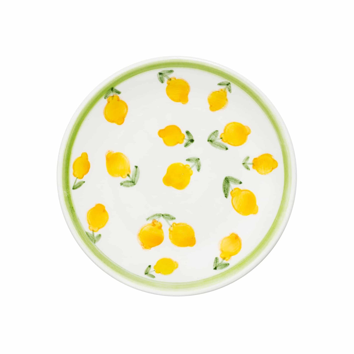 Lemon Splash Ceramic Çok Limonlu Pasta Tabağı (18cm)