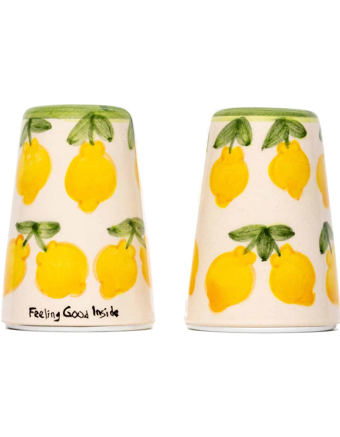 Lemon Splash Seramik Tuzluk Karabiberlik
