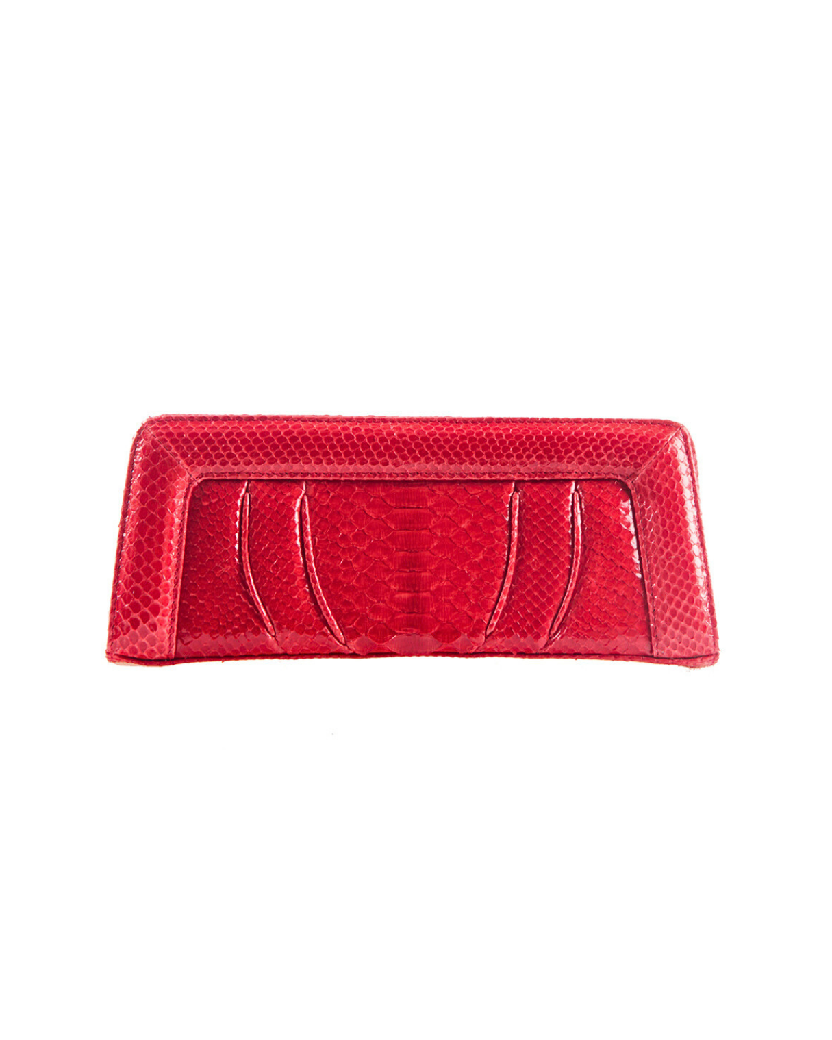 Malibu Italian Python Clutch