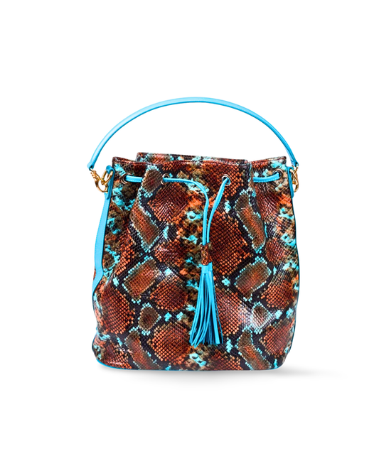 Mephisto Italian Python Leather Handbag