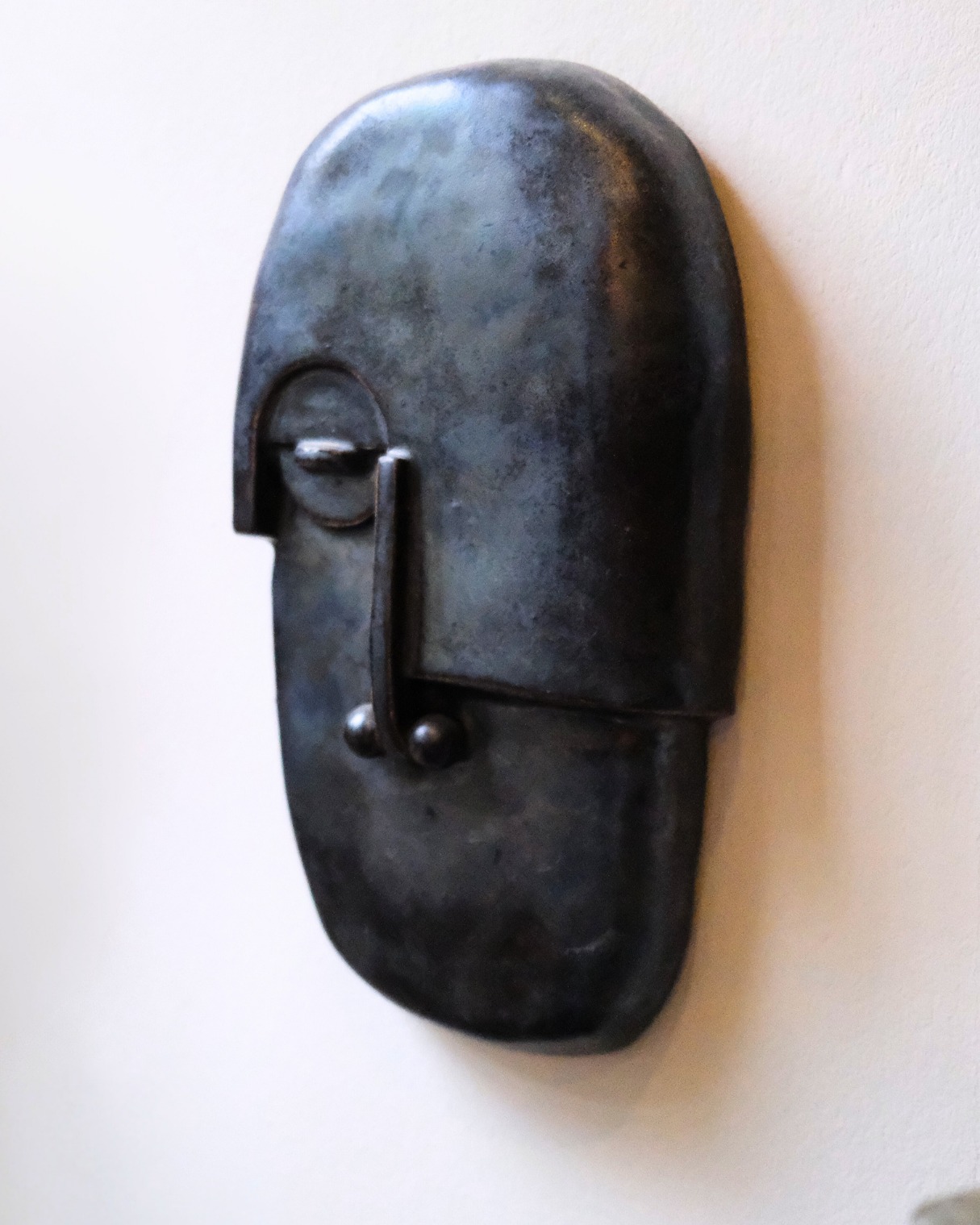 Obsidian Veil Handmade Black Wall Sculpture