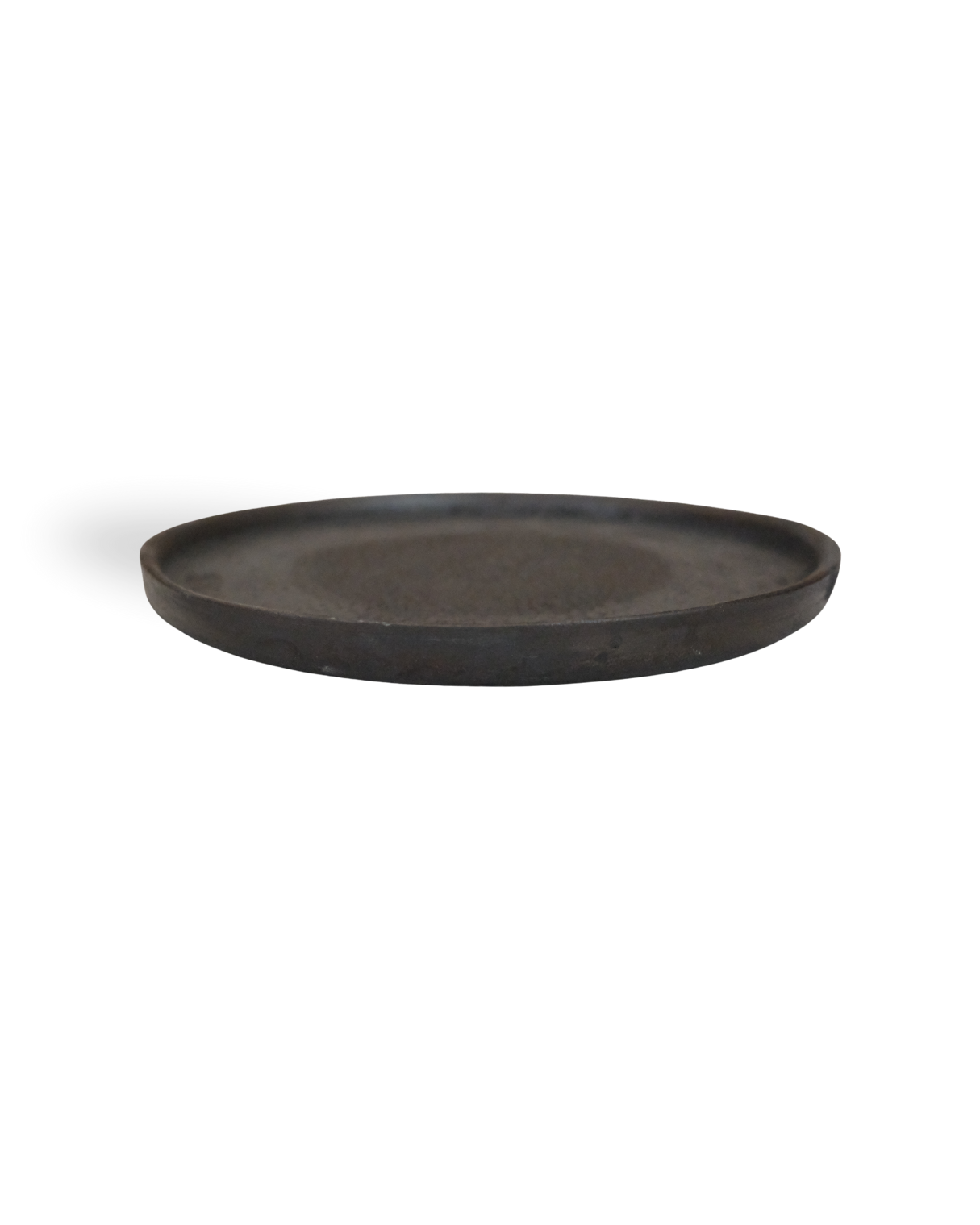 Onyx Tone Handmade Black Ceramic Plate