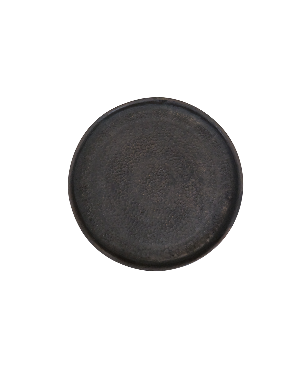 Onyx Tone Handmade Black Ceramic Plate