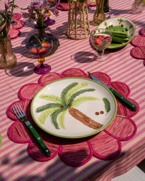 Palm Beach Colllection 2’li Pembe Çiçek Amerikan Servis