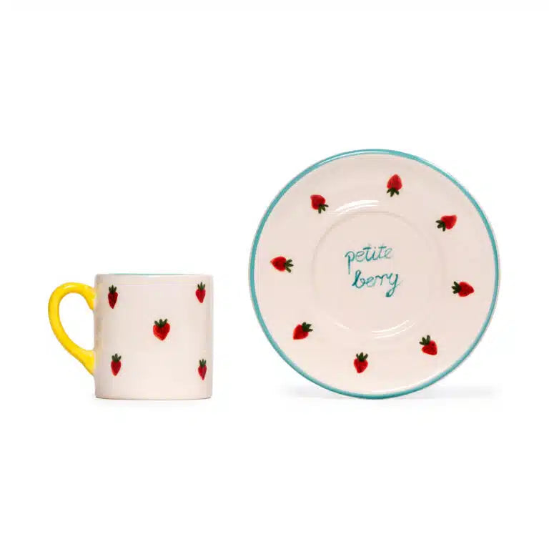 Petite Berry – Çilek Kahve Set