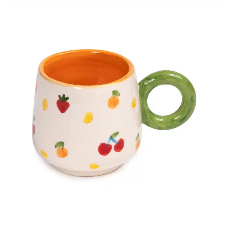 Petite Fruit- Meyveli Kulplu Mug